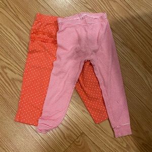 Old navy leggings size 24 month & 2t